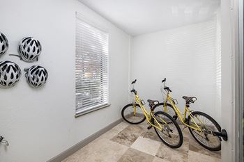 Bicycles available for checkout